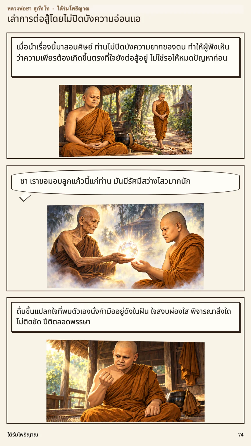 หลวงพ่อชา สุภัทโท หน้า 74
