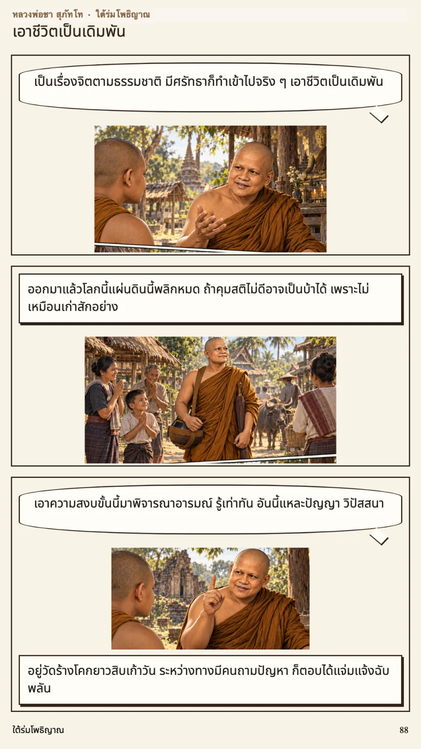 หลวงพ่อชา สุภัทโท หน้า 88