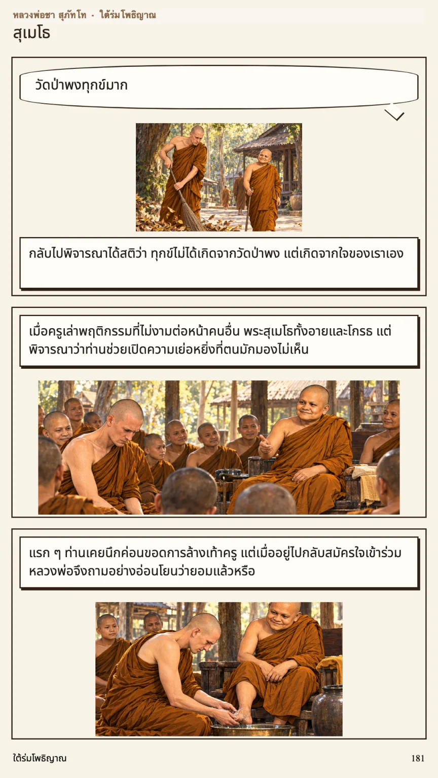 หลวงพ่อชา สุภัทโท หน้า 181