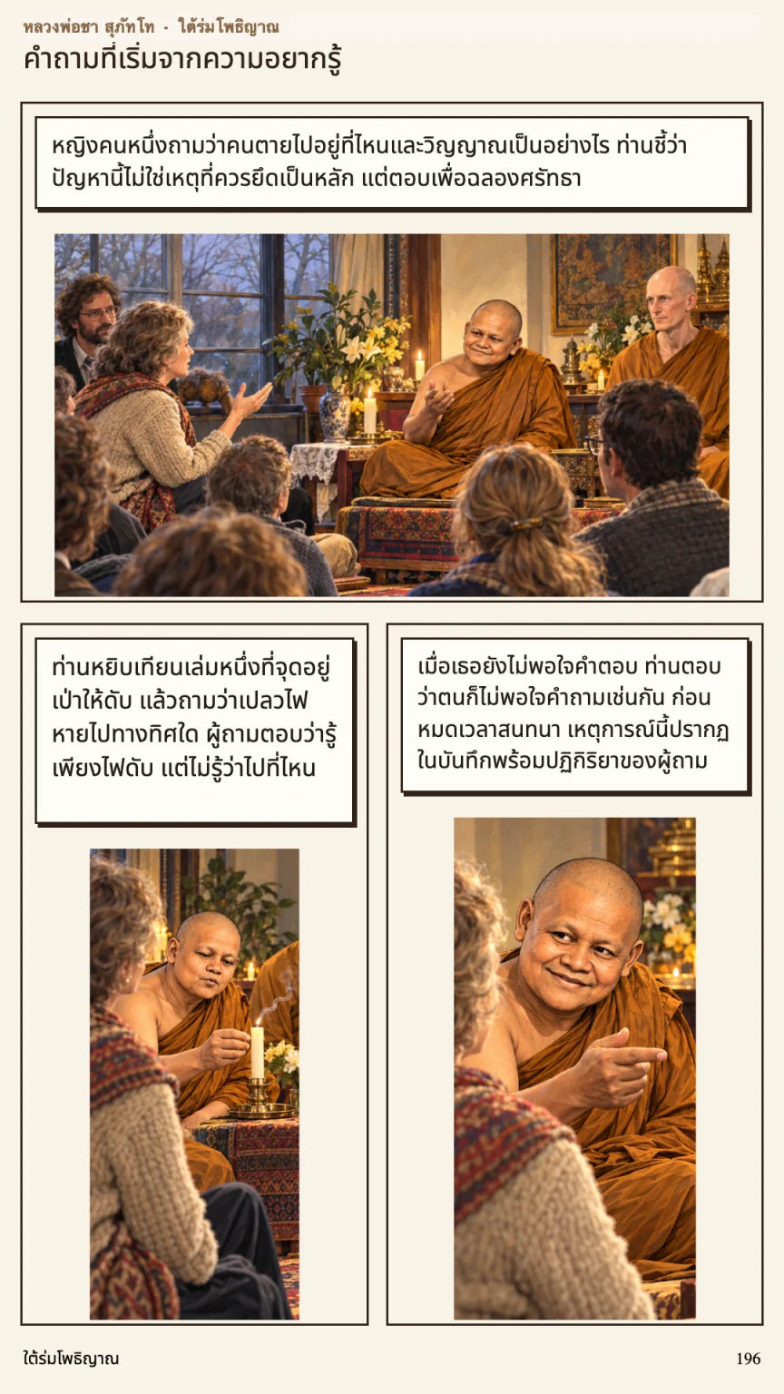 หลวงพ่อชา สุภัทโท หน้า 196