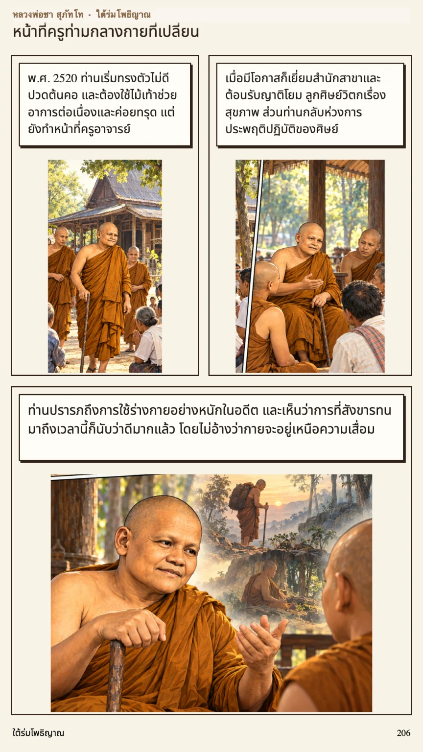 หลวงพ่อชา สุภัทโท หน้า 206