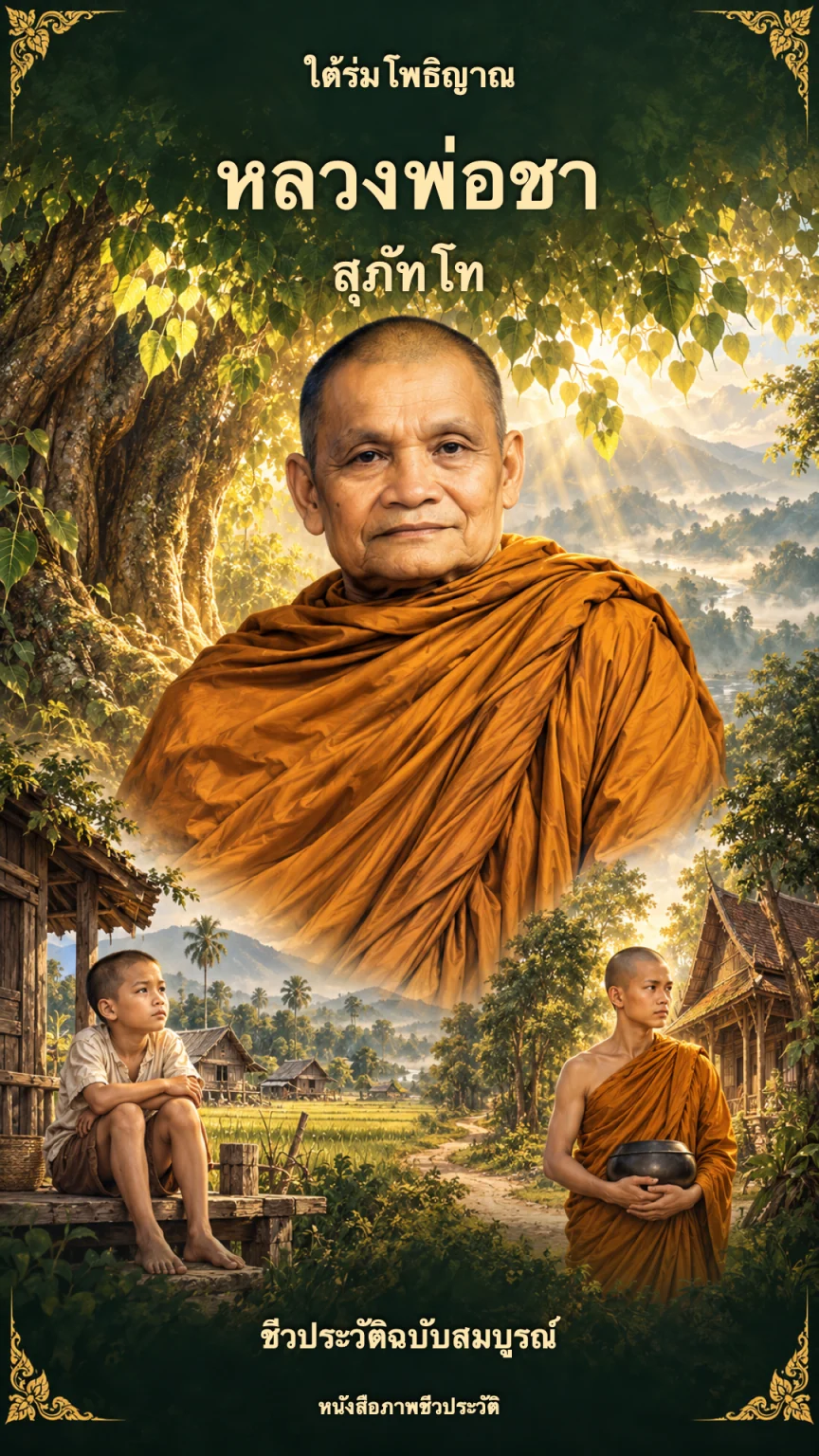 ปกเรื่อง หลวงพ่อชา สุภัทโท