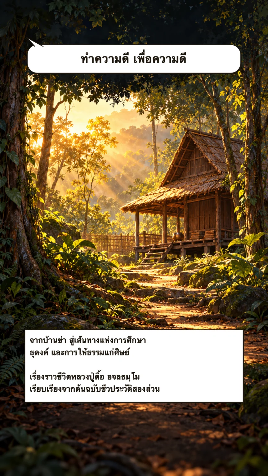หลวงปู่ตื้อ อจลธมฺโม ปกหลัง