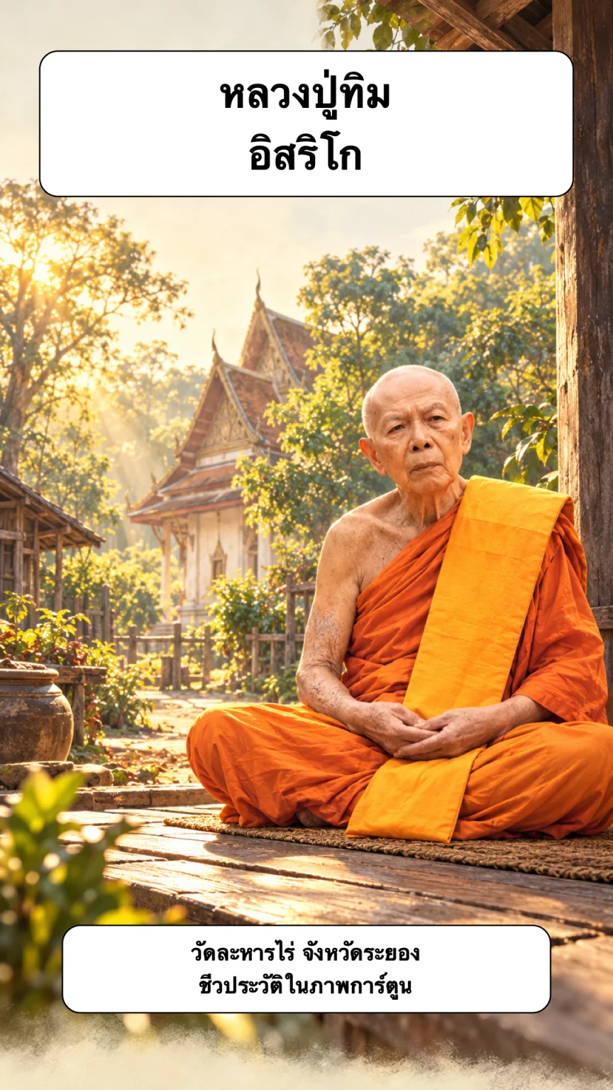 ปกเรื่อง หลวงปู่ทิม อิสริโก
