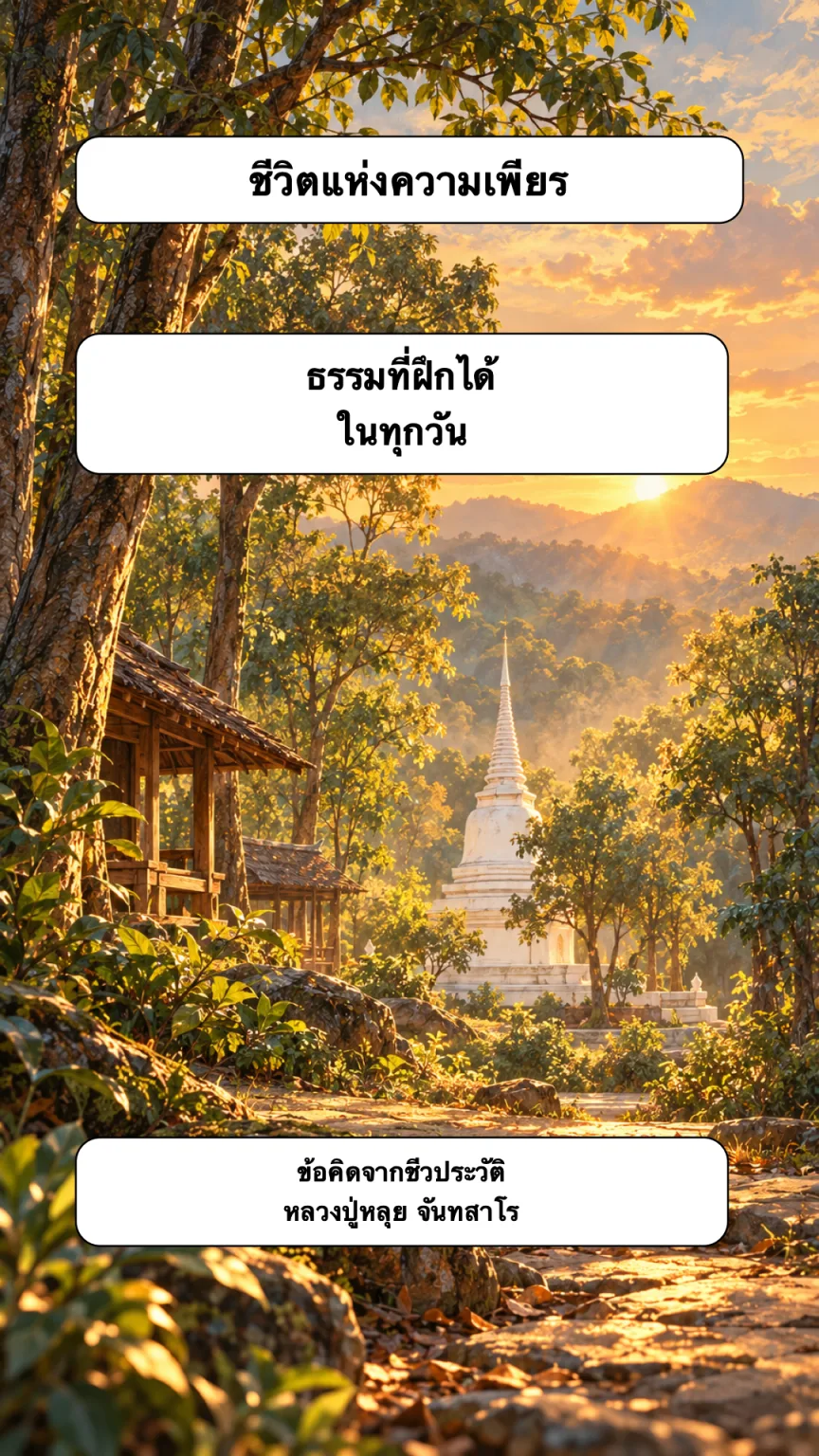 หลวงปู่หลุย จันทสาโร ปกหลัง