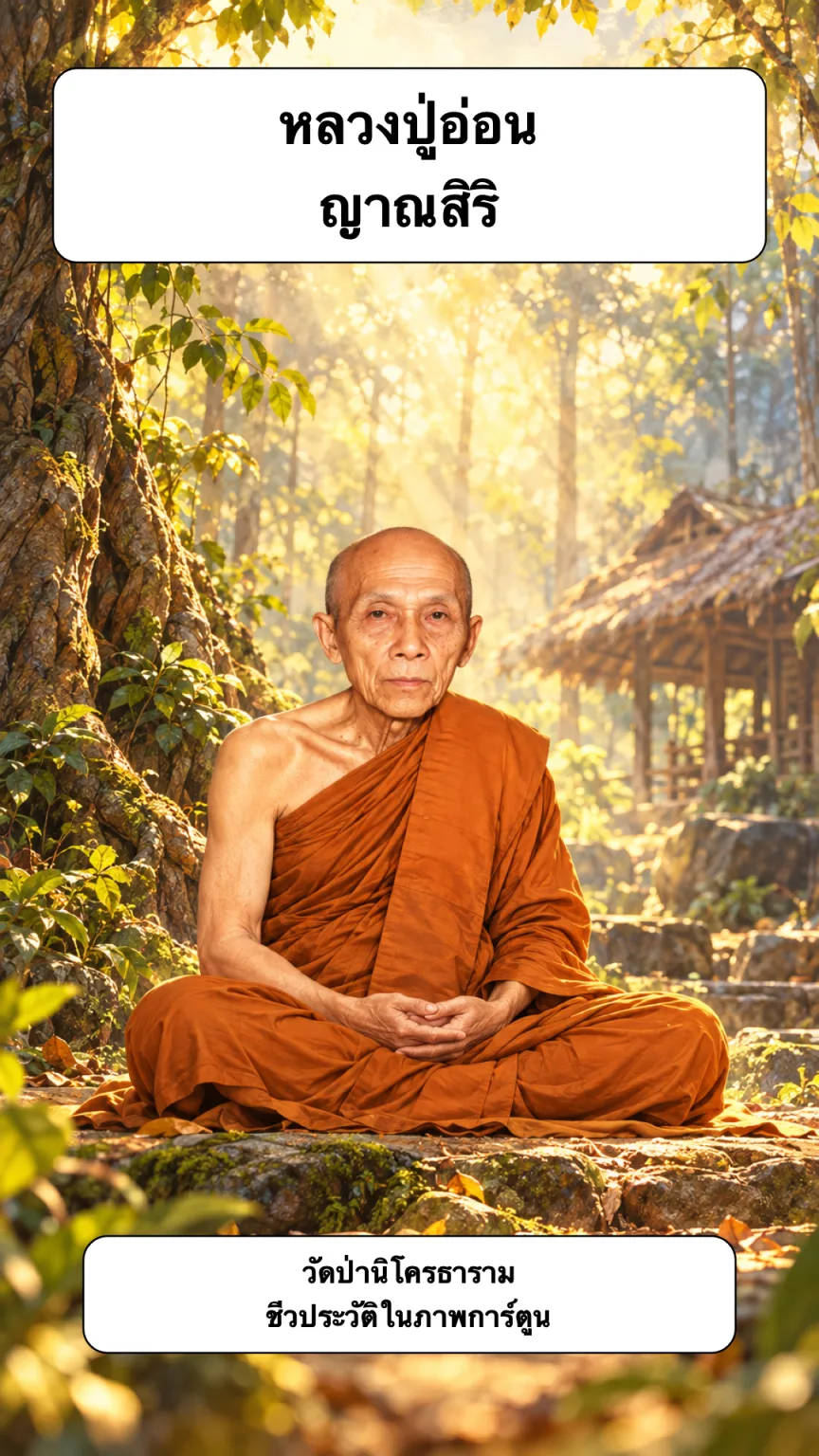ปกเรื่อง หลวงปู่อ่อน ญาณสิริ